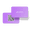 Purple, variant on Limey NFC Digital Business Card - Tap to Share Contact Info - Slate Matte