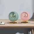 thumbnail image 5 of Relojes Despertadores, Retroiluminación Retro, Diseño Simple, Pequeño Reloj de Escritorio con Luz , Silencioso, Sin Tictac, Funciona con Pilas, Negro, 5 of 5