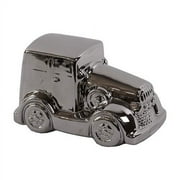 Traditional Style Rolls Royce Ceramic Car in Polished Silver Finish