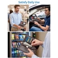 thumbnail image 4 of Mandu RFID Long Wallet for Men Slim Bifold Wallet with ID Window Card Holder Cash Pocket and Zipper Coin Pocket, Business Wallet for Daily Use, 4 of 6
