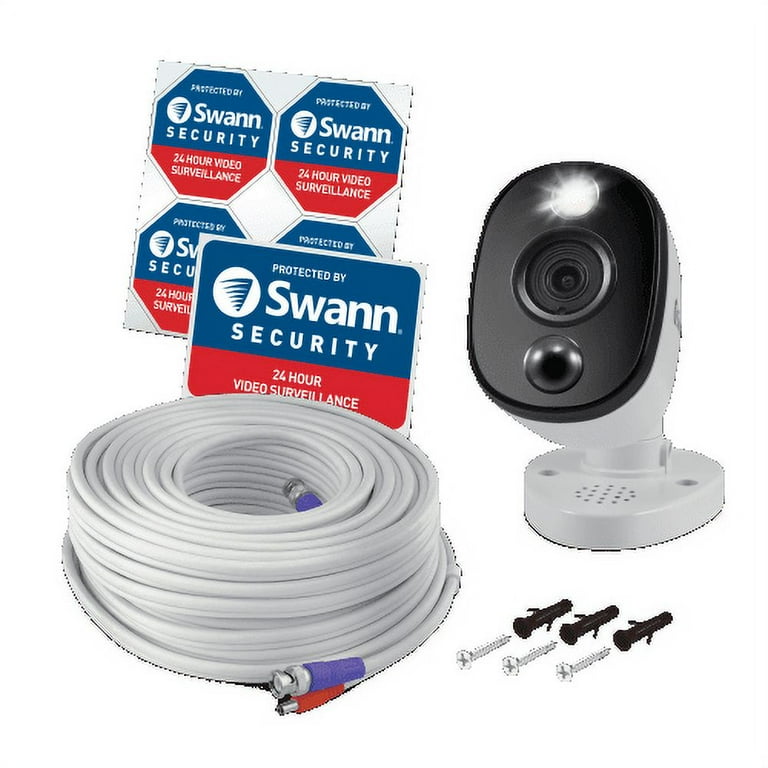 Swann 4K Ultra HD Outdoor Surveillance Cam, DVR Smart System with