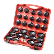 Win Max 30 Pieces Oil Filter Cap Wrench Cup Socket Set For Mercedes BMW VW Audi Volvo Ford