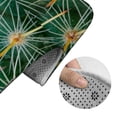 thumbnail image 5 of Xecao Thorns Of Macro Cactus 2-Piece Vintage Seamless Anti-Skid Mat Set, featuring a stylish pattern for a safe and elegant toilet rug experience, 5 of 6