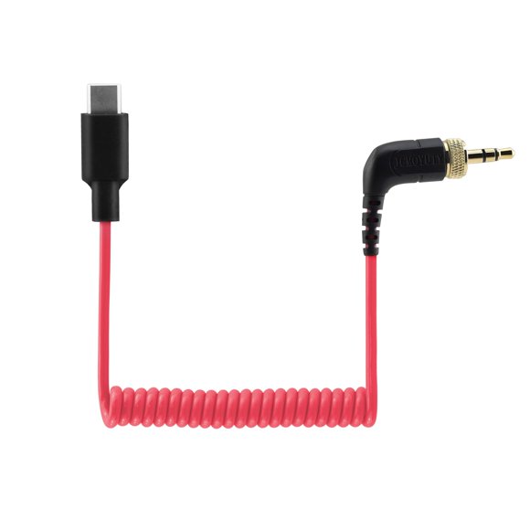 Adaptador de Micrófono JCMOYUTY USB-C a 3.5mm OTG Cable de 50 cm