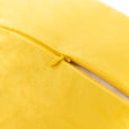 thumbnail image 5 of JWH Decorative 3D Round Floral Throw Pillows for Bed Living Room Sofa Couch Decor Round Shaped Cushion 14 inch Yellow and White, 5 of 8