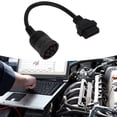 thumbnail image 3 of Adapter 9PIN Female to OBDII 16pin Connector Cable J1939 Diagnose Interface Adapter for Truck, 3 of 7
