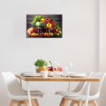 thumbnail image 4 of ZHONGYUTONG Kitchen Wall Art Colorful Vegetables Picture Various Fresh Fruits Canvas Prints for Kitchen Restaurant Dining Room Decor Framed (24.00" x 36.00"), 4 of 6