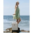 thumbnail image 4 of BAGSMART Hardside Expandable Luggage With Spinner Wheels, PC Lightweight Carry-On Luggage Airline Approved With TSA Lock, Durable Women Travel Suitcase Carry On 20 Inch, Cream, 4 of 10