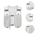 thumbnail image 2 of Gilet de Course Léger pour Femmes Hommes, Sac à Dos Réglable Respirant Grande Capacité pour Course Cyclisme Marathon Randonnée, 2 of 5