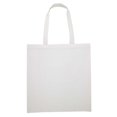 thumbnail image 2 of OAD - Midweight Recycled Tote Bag - OAD113R - White - Size: One Size, 2 of 2
