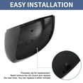 thumbnail image 4 of Reemplazo de tapa de espejo lateral derecho ABS negro para RENAULT DUSTER 2018-2021, guardacubierta de espejo No.963746877R, 4 of 7