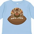 thumbnail image 4 of Inktastic Thanksgiving Football Turkey Boys Long Sleeve Toddler T-Shirt, 4 of 5