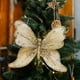 thumbnail image 5 of Christmas Tree Butterflys Ornaments Wreath Decor Ceiling Wall Decoration For 2025 Year Gifts Holiday Glittering Butterflys Christmas Tree Hanging Ornament, 5 of 7