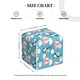 thumbnail image 4 of Balery Panda Flying in the Sky Porta Pañuelos de Cuero con Estampado – Funda Moderna Cuadrada para Caja de Pañuelos, Dispensador 5x5x5'', 4 of 7