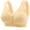 Beige, variant on Seamless Post-Surgery Bra Front Closure,Mastectomy Bra with Pocket for Women Silicone Breast Everyday Bra Beige L