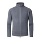 thumbnail image 5 of Puntoco Abrigo De Cuello Alto Con Bolsillos Y Cremallera De Punto De Color Liso Para Hombre, 5 of 9