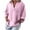 Pink, variant on Mrat Women's Color Undershirt for Womens Loose Cotton And Linen Tunic Tops to Wear Leggings Blouse Graphic Sweats for Womens V-Neck Casual Ladies Tops and Blouses Tops White XL