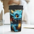 thumbnail image 6 of Rocae Adorable Blue Baby Dragon for Stainless Steel Vacuum Insulated Tumbler Coffee Travel Mug Spill Proof with Lid, 6 of 8