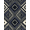 Black Indigo Ivory, Pattern 17, variant on ODIKA 8'x10' Washable Area Rug Non-Slip Chair-Friendly Mat Modern Abstract Decorative Surface Muted Neutral Brushwork Style for Dining Room, Large Office, Lounge