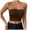 Coffee, variant on Womens Tube Tops Strapless Crop tops Basic Backless Sleeveless Bandeau Cute 2024 Summer Outfits Sexy Solid Tops