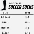 Franklin Sports ACD Soccer Socks, Small