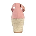 thumbnail image 4 of Brinley Co. Womens Strappy Platform Espadrille, 4 of 7