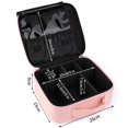thumbnail image 4 of Rhe Cosmetics Professional Makeup Cosmetics Storage Bag (100gm) - Rosegold, 4 of 4