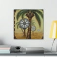 thumbnail image 3 of The Metalized Palm Tree - Canvas, 3 of 10