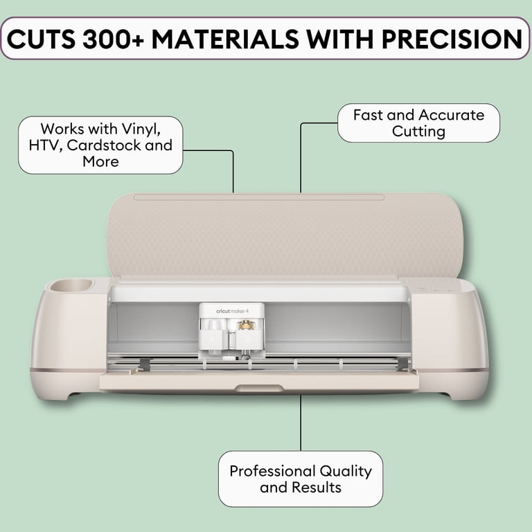 Cricut Maker 4 Electric Craft Cutting Machine, Ultimate Card