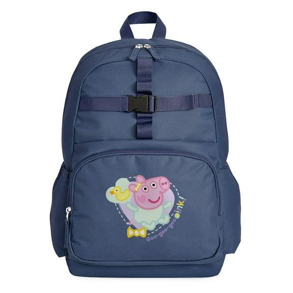 CafePress - Peppa Pig: Goo Goo Goo Oink! - Cute School Travel Backpack