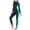 Blue, variant on asdoklhq Wetsuit for Women,Plus Swimsuit Long Sleeve Wetsuit Sun Protection Suit Jellyfish Suit
