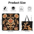 thumbnail image 2 of Bohemian Pattern Waterproof Picnic Blanket with Foldable Zipper, Suitable for Outdoor Use, Suitable for Travel, Camping, Beaches, Parks, Grasslands, Picnic Blanket Accessories, 2 of 7