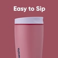 thumbnail image 2 of Vaso de café de acero inoxidable con aislamiento deslizante SmoothSip Owala, 2 of 4