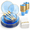 Clear Blue-175 Pcs, variant on 175clear Plastic Dinnerware Set For 25 Guests