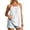 White, variant on ThreadVibe Women's Basic Scoop Neck Tank Tops With Built in Bras Casual Summer Tank Tops,Pleated Front Loose‑Fit Flowy Summer Sleeveless Shirts