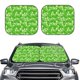 thumbnail image 2 of Balery Green Cucumber Parasol para parabrisas de coche de 2 piezas | Parasol plegable para parabrisas delantero de coche para la mayoría de sedanes-Large, 2 of 6