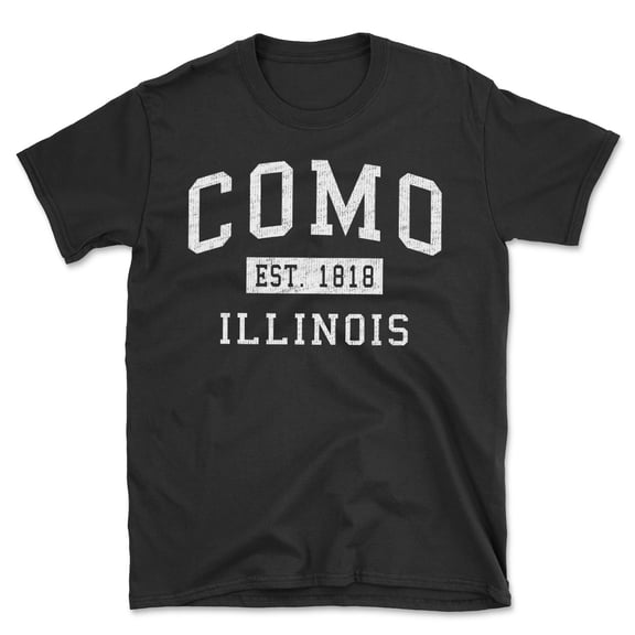 Como Illinois Classic Established Men's Cotton T-Shirt