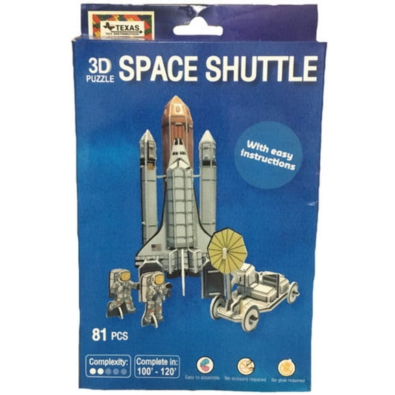 Space Shuttle 3D NASA Puzzle (67pcs)