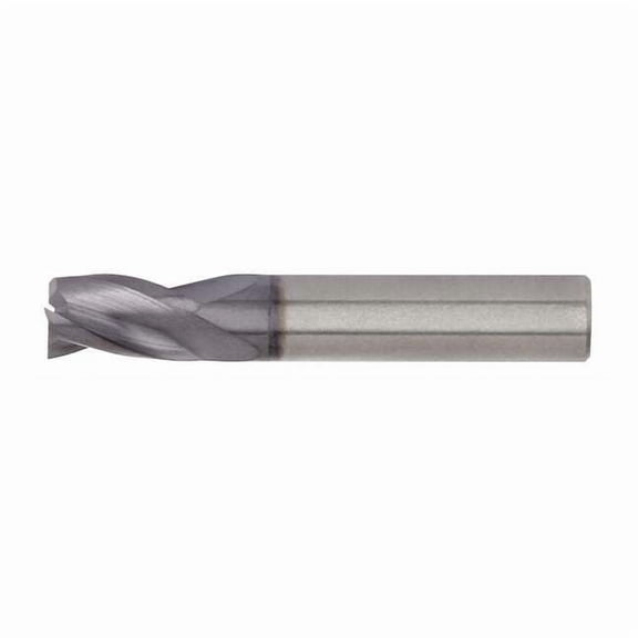 Widia Square End Mill, 0.25 in, Carbide I3S0250T050S