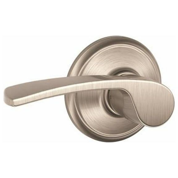 Schlage F10VMER619 Merano Passage Lockset, Satin Nickel - Quantity 1