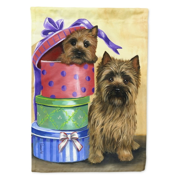 Cairn Terrier Boudoir Garden Flag