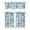 White-186, variant on Compass Nautical Curtains Set Anchor Beach Lighthouse Coastal Marine Ocean Sailor Vessel Travel Boat Tide Sail Horizon Rudder Mast Beacon Summer Coral Maritime Voyage Seaside Curtain Set