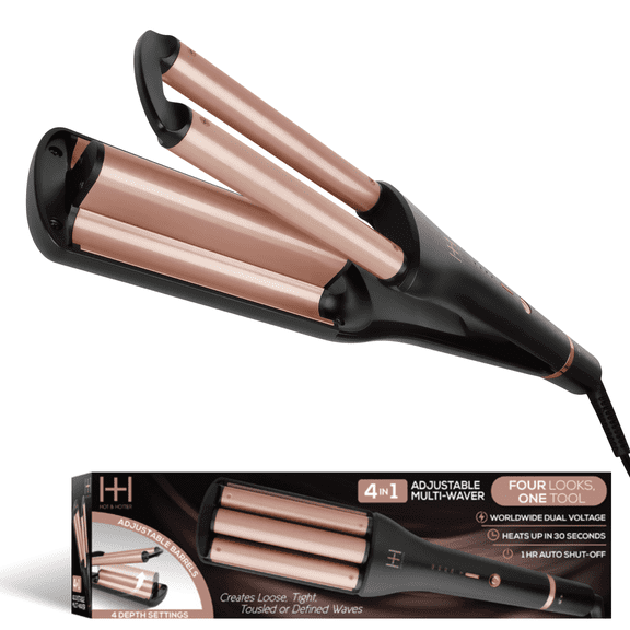 Hot & Hotter 4 in 1 Adjustable Multi-Waver