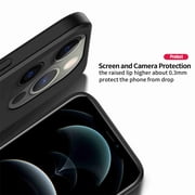 Dteck Back Case For Apple iPhone 13 Mini,Luxury Slim Hybrid Shockproof Rubber Silicone TPU Protective Classical Phone Cover(Red)