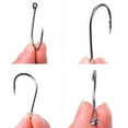 thumbnail image 6 of LingStar 20-50pcs/box Fishing Hooks Circle Hooks Strong High Carbon Steel Freshwater Saltwater Octopus Fishing Hooks Set (2 - 22#), 6 of 9