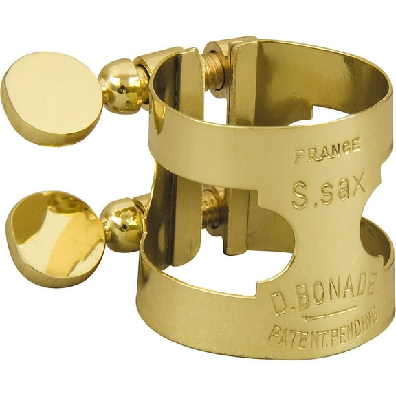 Bonade Soprano Saxophone Ligatures Lacquer - Regular - Ligature Only
