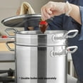 thumbnail image 2 of Truecraftware – 8 qt. Stainless Steel Double Boiler Cover- Stainless Steel Pot Cover for Melting Chocolate Candy Butter and Cheese Dishwasher & Oven Safe, 2 of 5