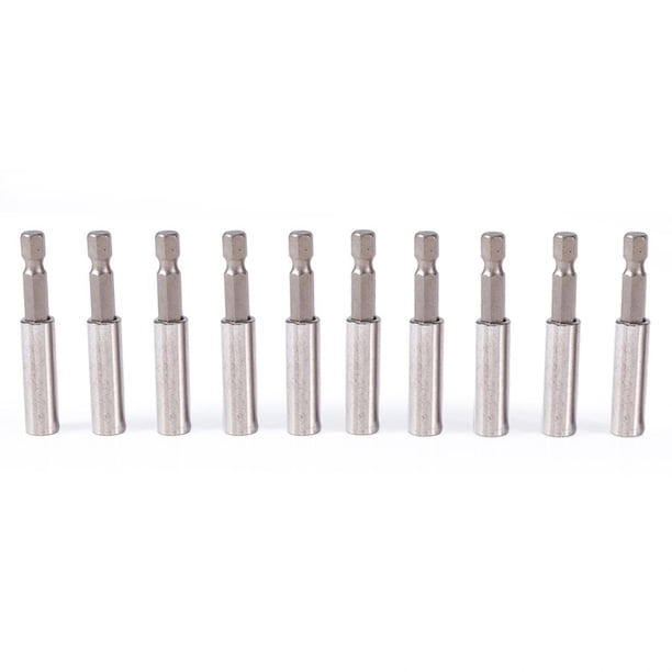 Destornillador Portabrocas Ecomeon 10Pcs 1/4' Magnético Extensión Socket Broca