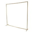 thumbnail image 3 of Square Arch Stand Gold Metal Wedding Arch Backdrop Stand Square Arch Frame Background for Anniversary Birthday Party, 3 of 22