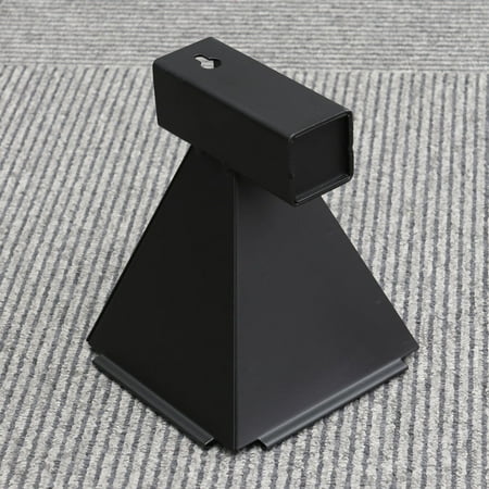 PAMINGONO 1Pcs Steel Targets Black for Shooters and Trainers Recovery and Suspension 5.5 x 6.5 x 5.5in